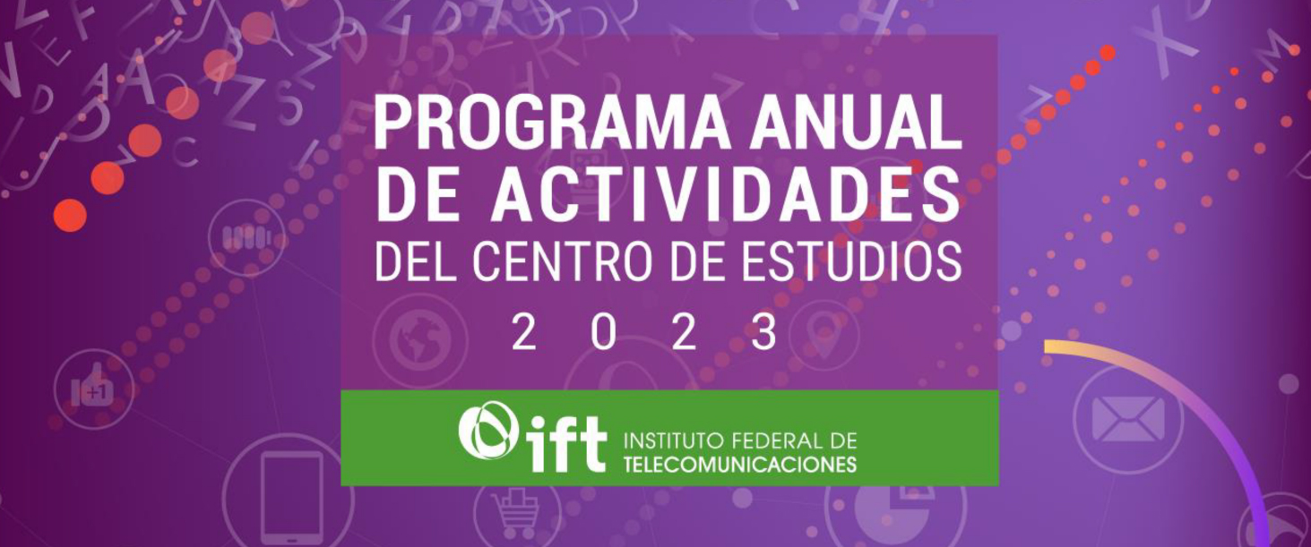 Banner Programa Anual de Actividades del Centro de Estudios 2023